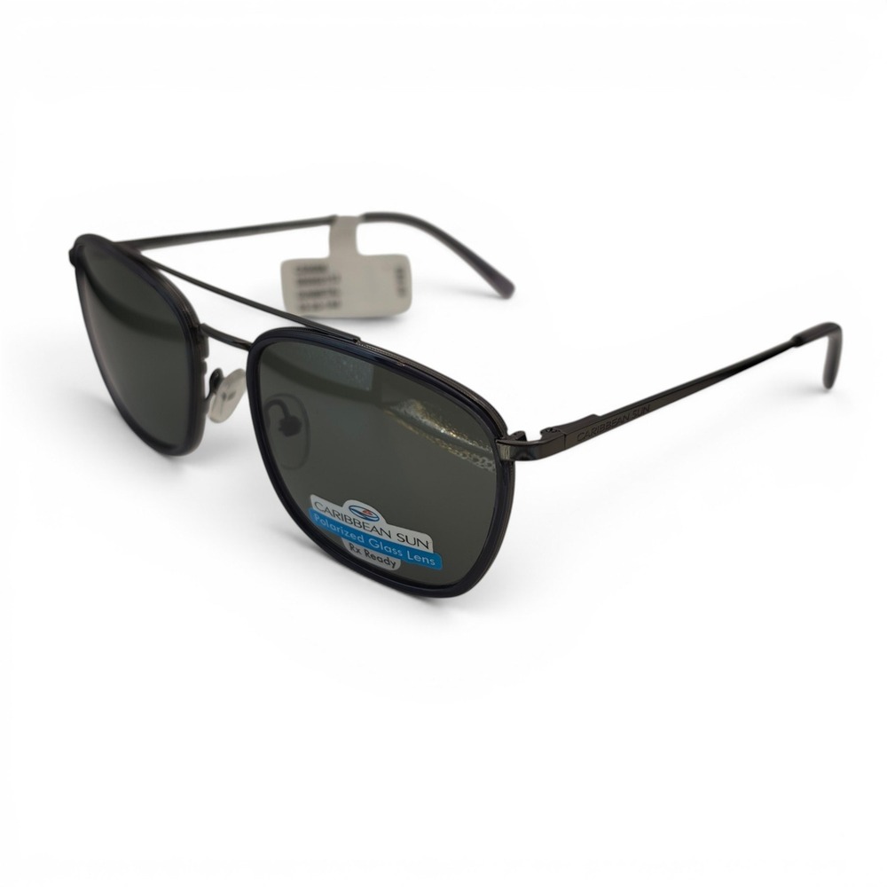 Caribbean Sun Sunglasses Gunmetal Polarized Cooco Bay CS066M 55-20-140